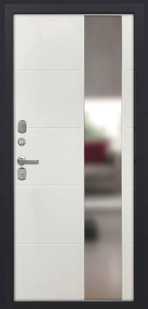 Входная дверь ДвериПРО Д-68 ФЛЗ-649 капучино (зеркало) DPRO198141 внутренняя сторона