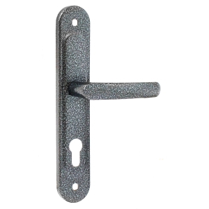 Ручка дверная на планке РФ1-68.02 серебро